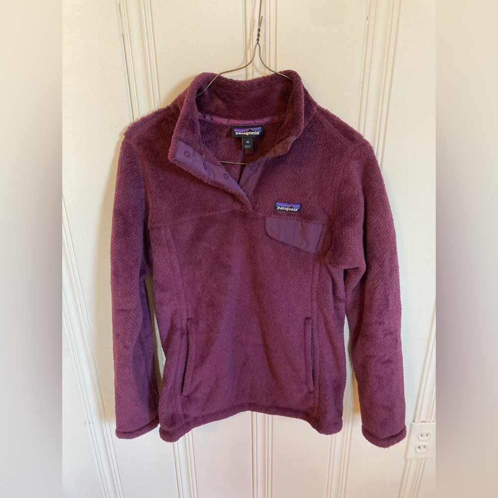 Patagonia Women's Winter Fuzzy 1/4 Snap Pullover Fleece Jacket Size XS Gorpcore